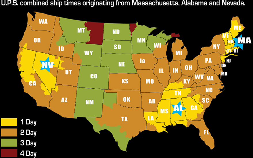 Shipping Map